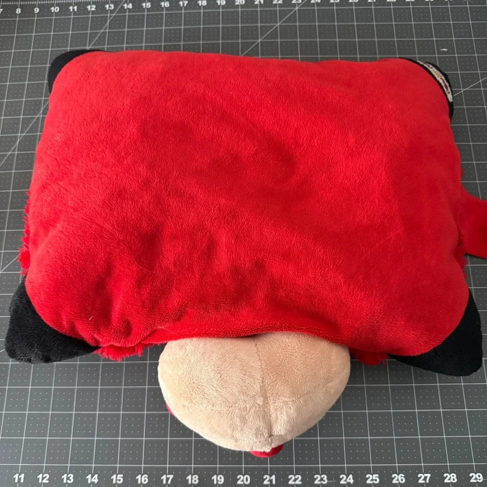 Retired Pillow Pets Ladybug Plush Folding 18